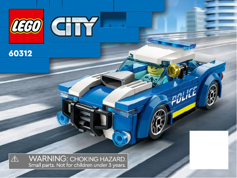 Page 1 of the manual Visual Instructions Lego City 60312