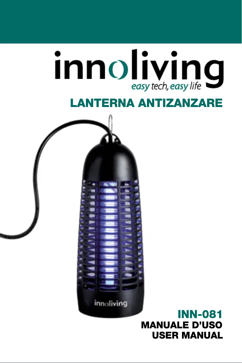 Image de la première page du manuel de l'appareil INN-081