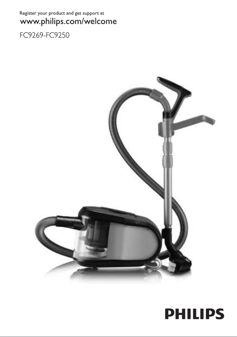 Page 1 de la notice Manuel utilisateur Philips ErgoFit FC9254