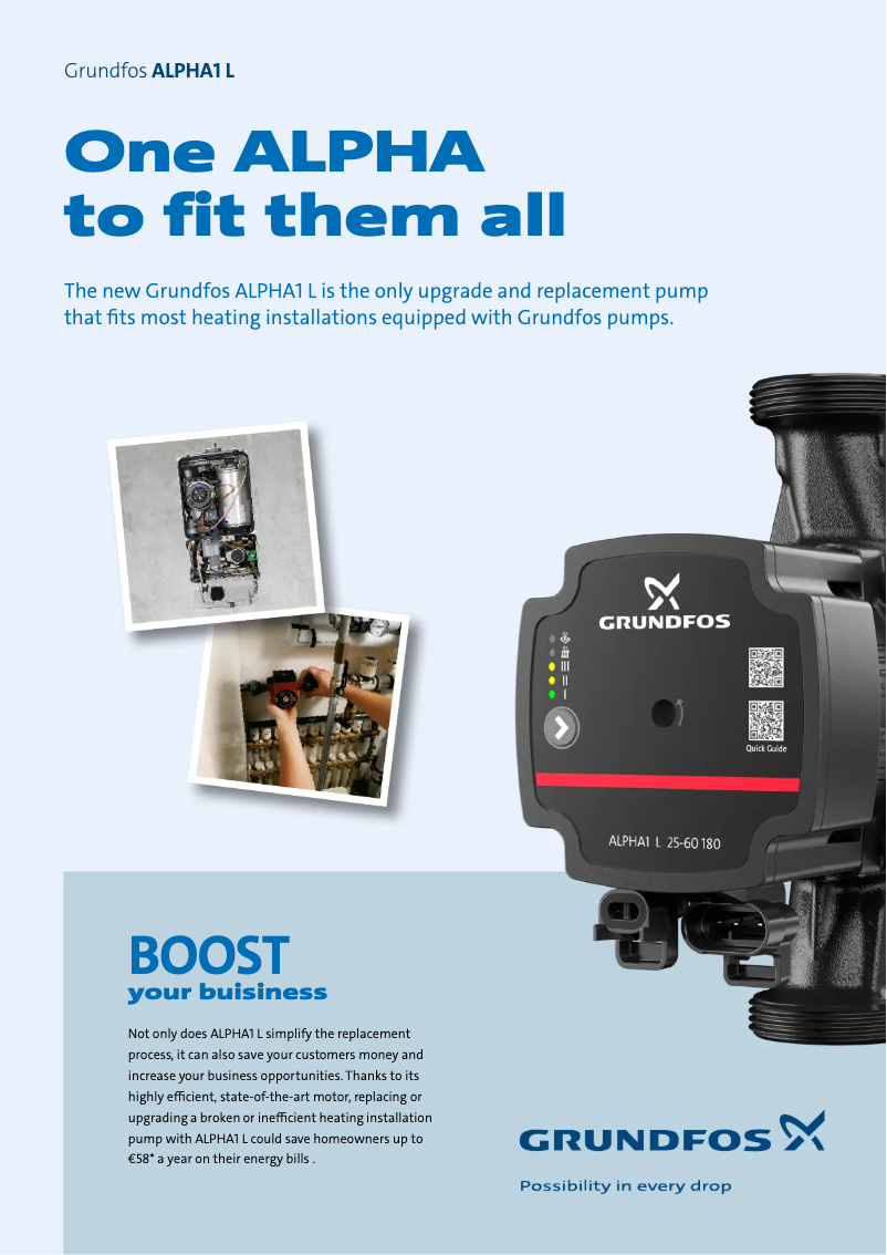 Image de la première page du manuel de l'appareil ALPHA1 L