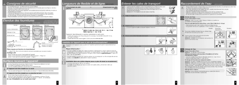 Page n°1 - Manuel utilisateur Viva WFV14B21FF