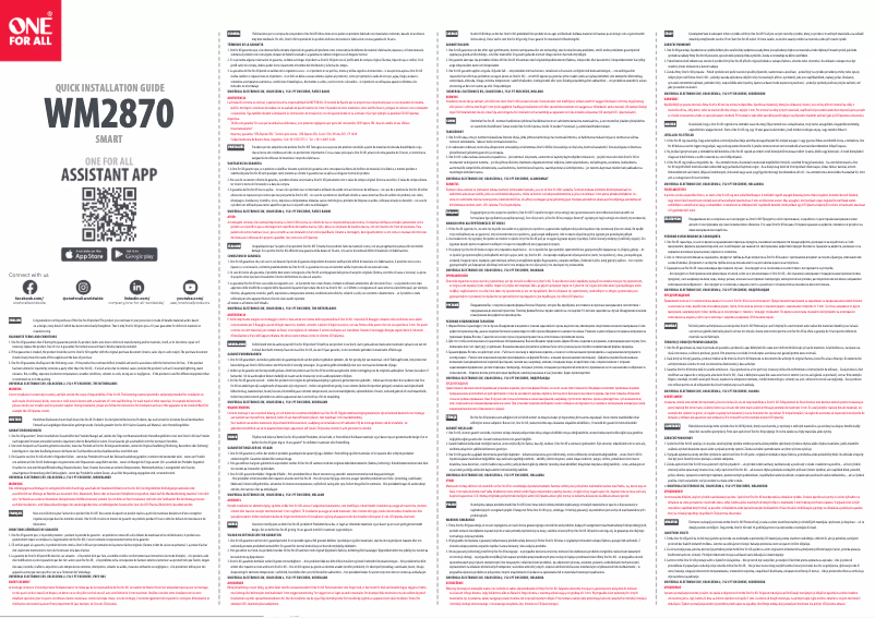 Image de la première page du manuel de l'appareil WM2870