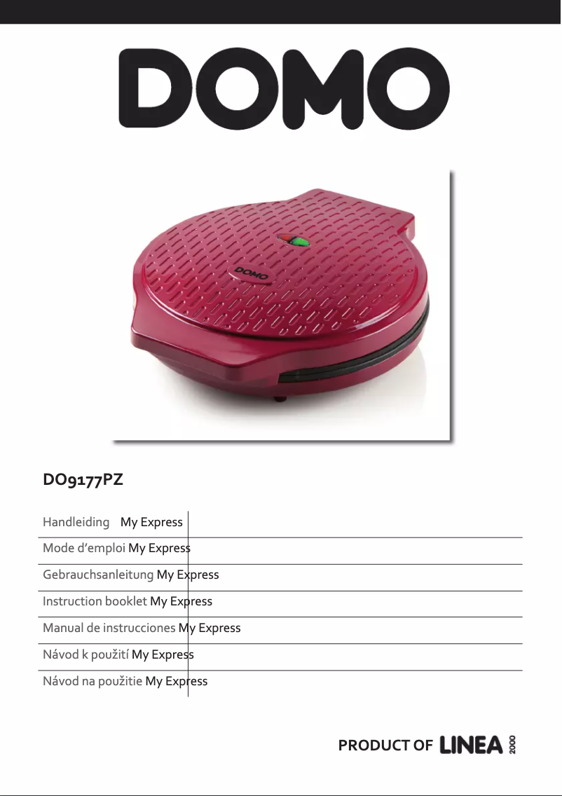 Page 1 de la notice Manuel utilisateur Domo DO9177PZ