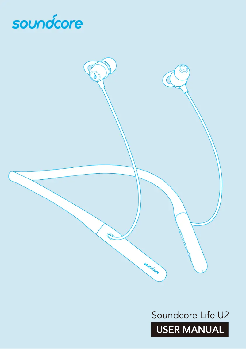 Page n°1 - Manuel utilisateur Soundcore Life U2