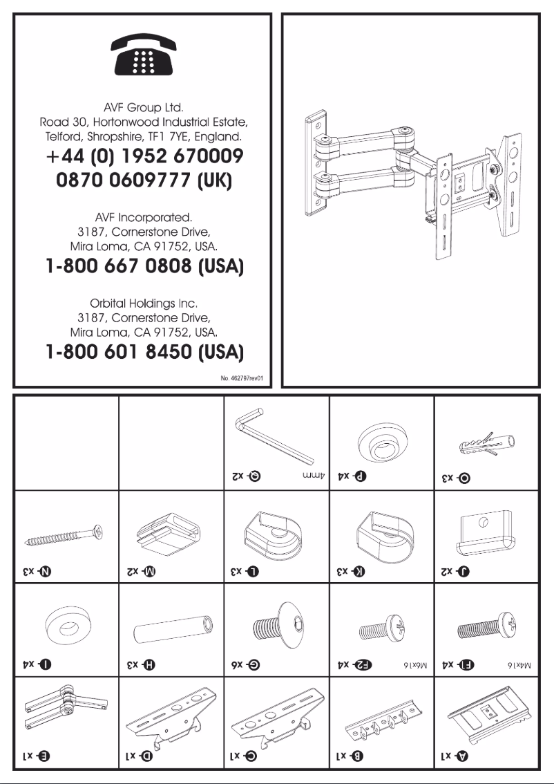 Page 1 de la notice Manuel utilisateur AVF EL204B-A