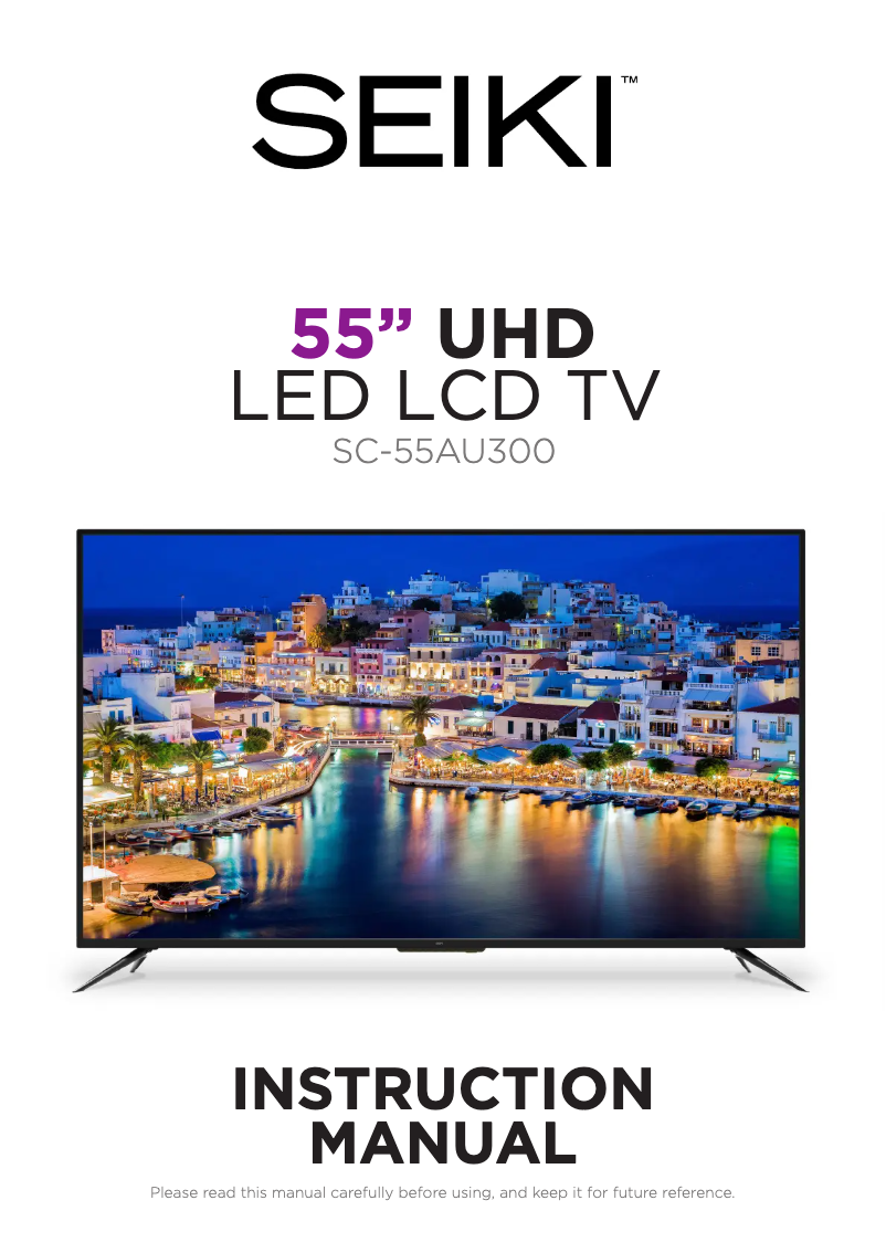 Image de la première page du manuel de l'appareil SC-55AU300