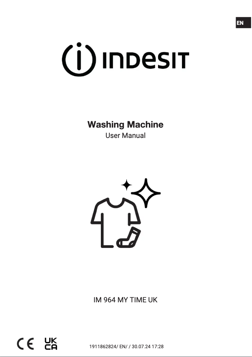 Página 1 del manual Manual de usuario Indesit IM 964 MY TIME UK