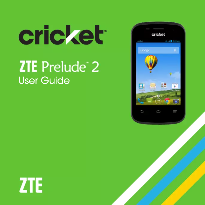 Image de la première page du manuel de l'appareil Prelude 2