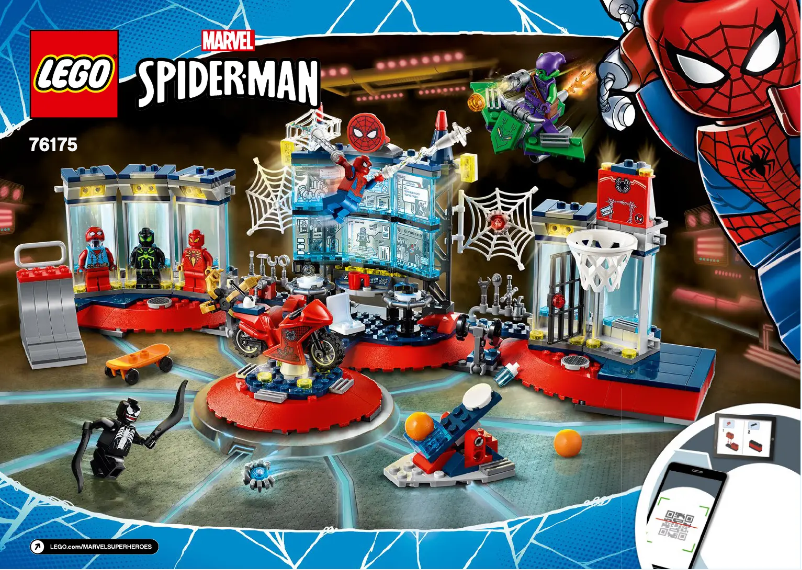 Page 1 de la notice Manuel utilisateur Lego Marvel 76175