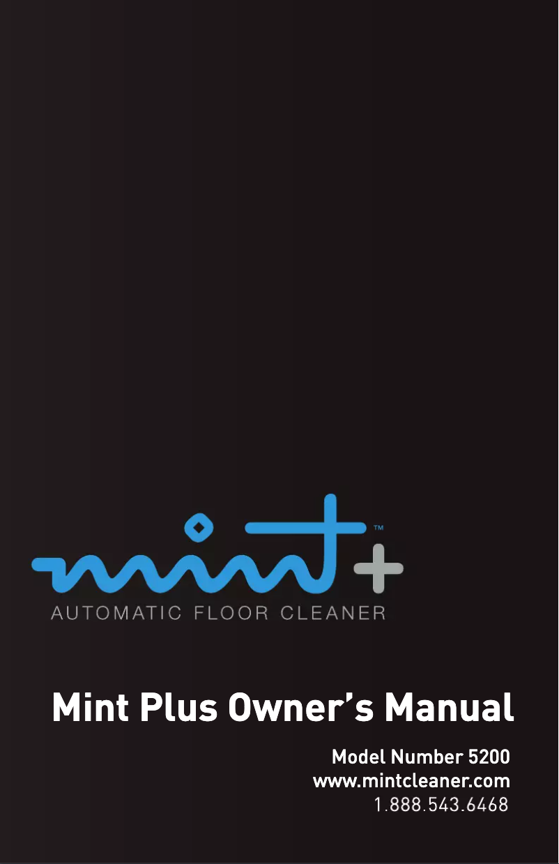 Page 1 de la notice Manuel utilisateur iRobot Mint 5200