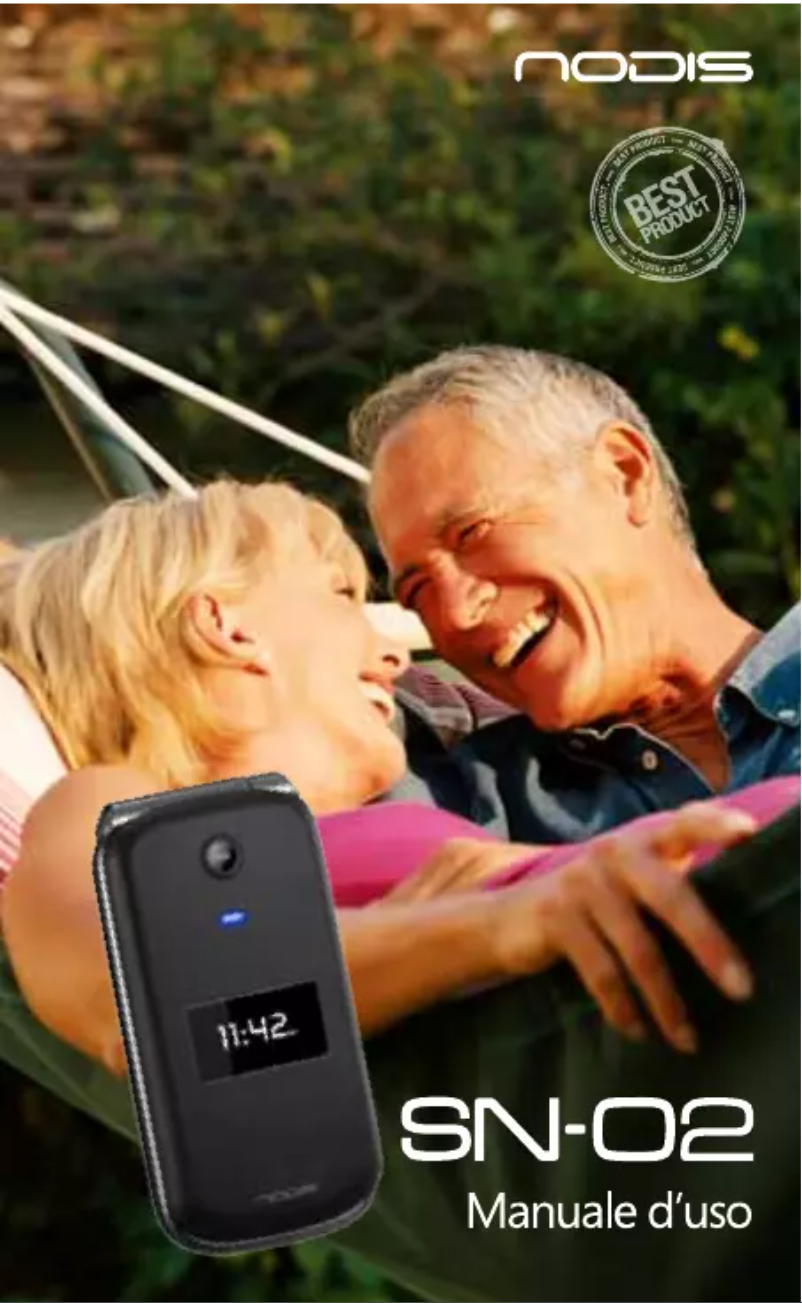 Page 1 de la notice Manuel utilisateur Nodis SN-02