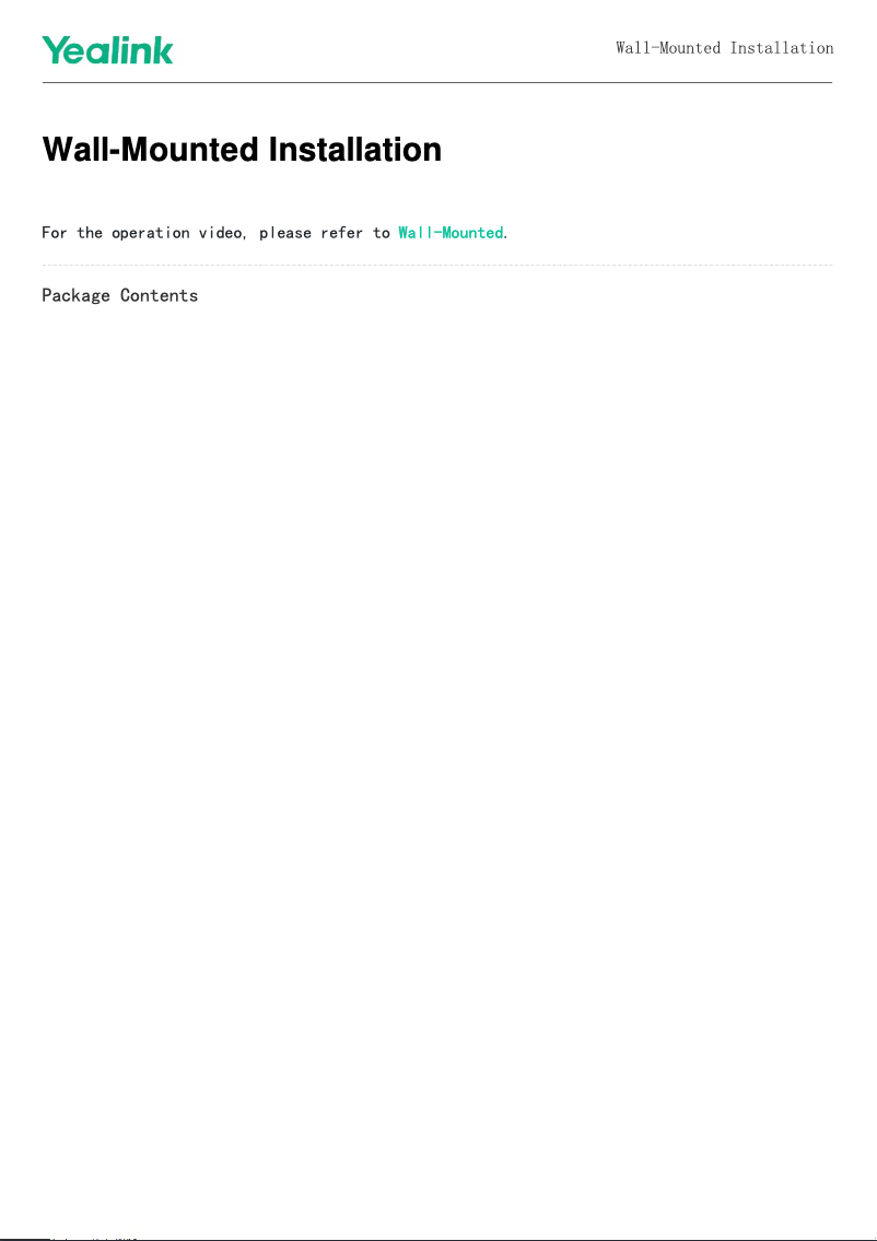 Page 1 de la notice Mode d'emploi Yealink MeetingBoard
