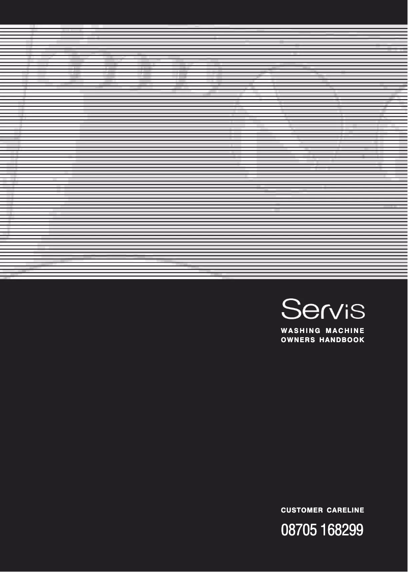 Page n°1 - Manuel utilisateur Servis M6006