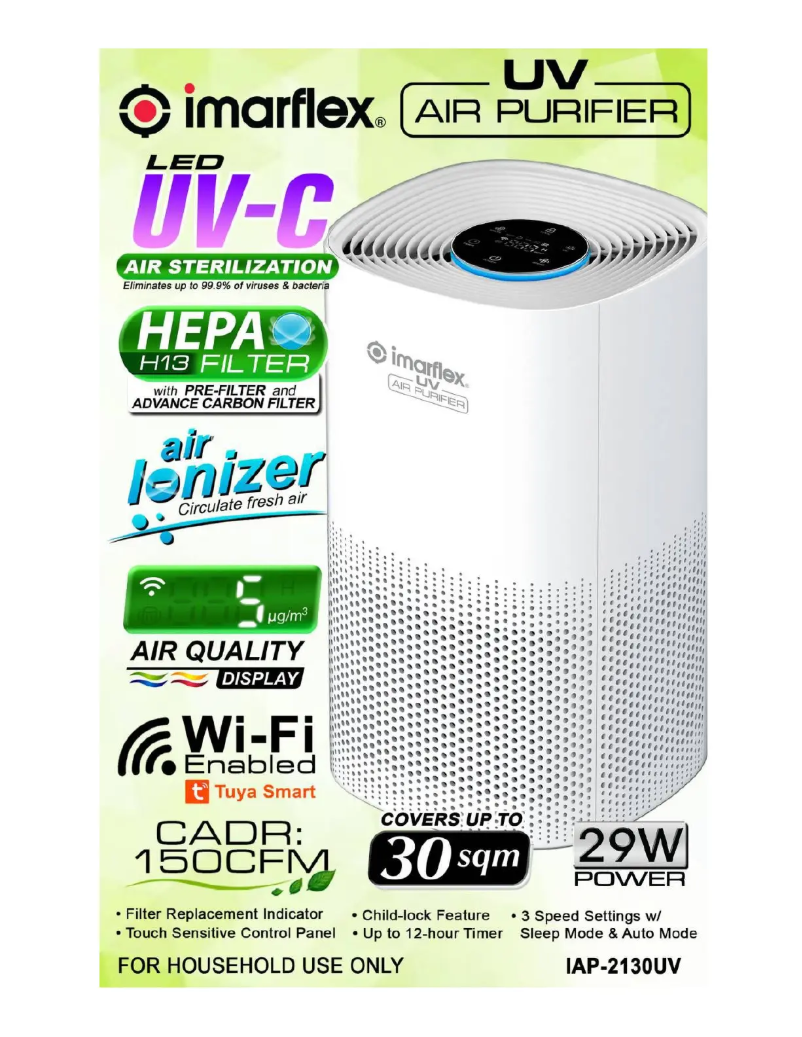 Página 1 del manual Manual de usuario Imarflex IAP-2130UV