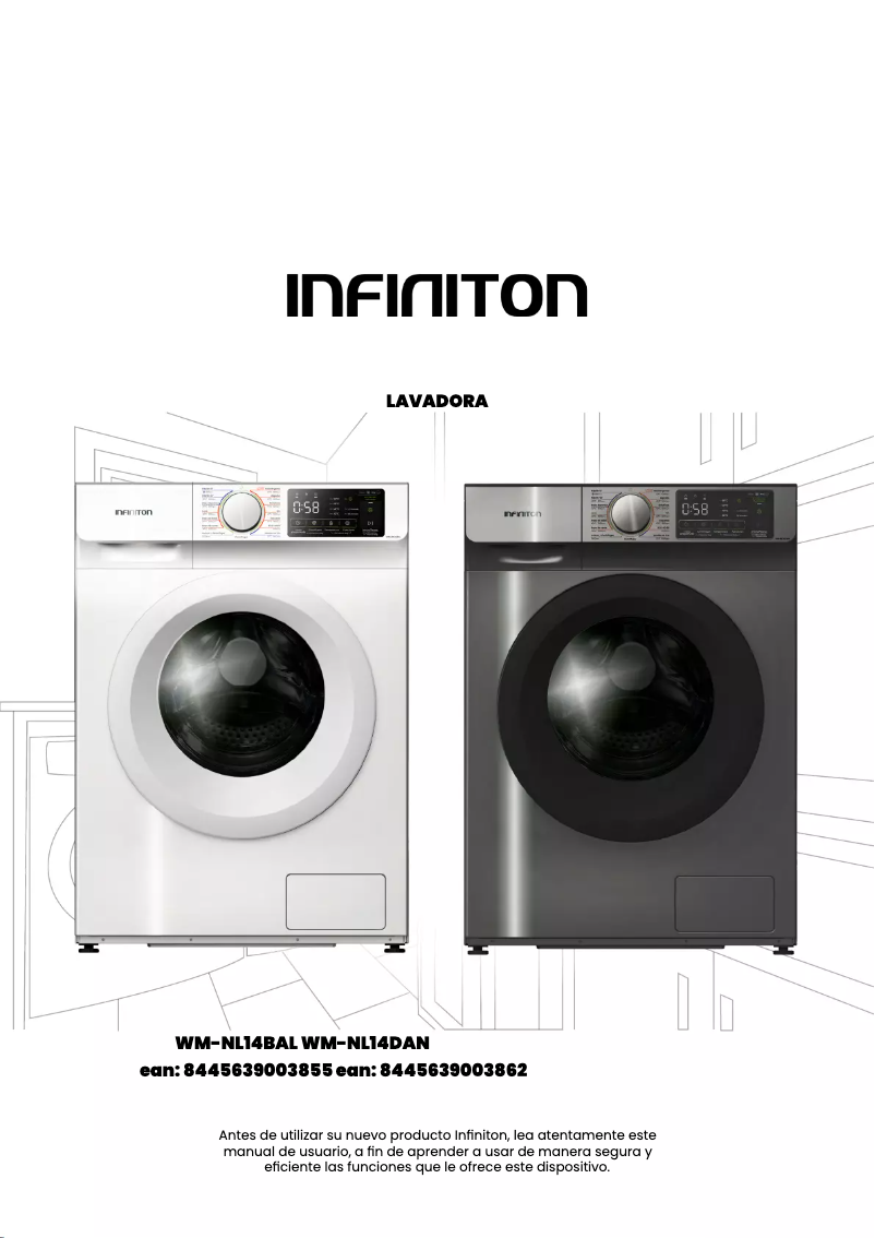 Page n°1 - Manuel utilisateur Infiniton WM-NL14DAN