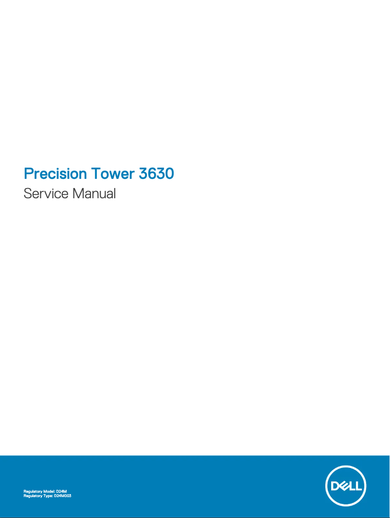 Image de la première page du manuel de l'appareil Precision 363