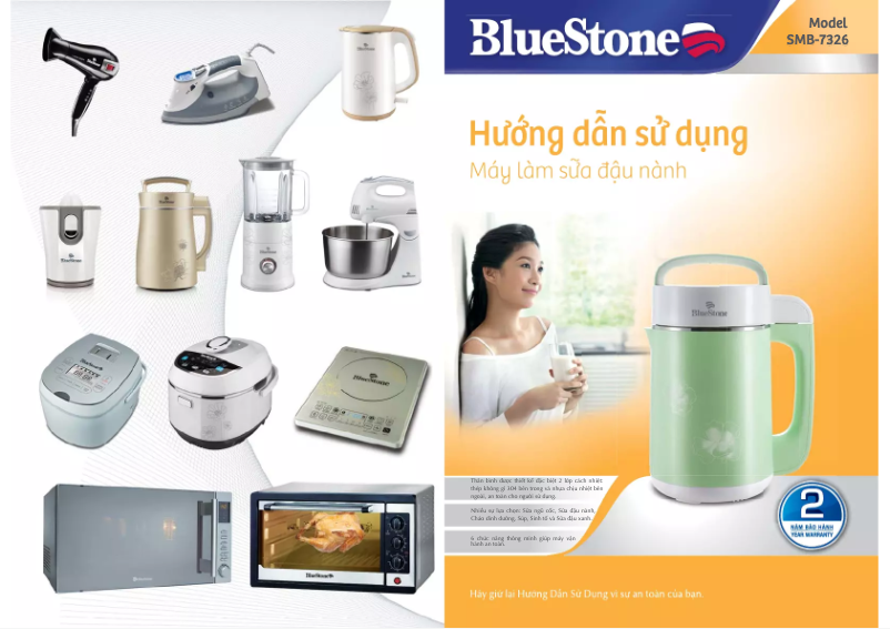 Page 1 de la notice Manuel utilisateur BlueStone SMB-7326