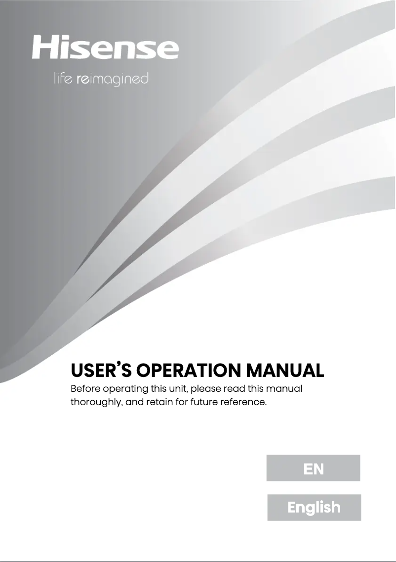 Image de la première page du manuel de l'appareil RQ760N4IFE