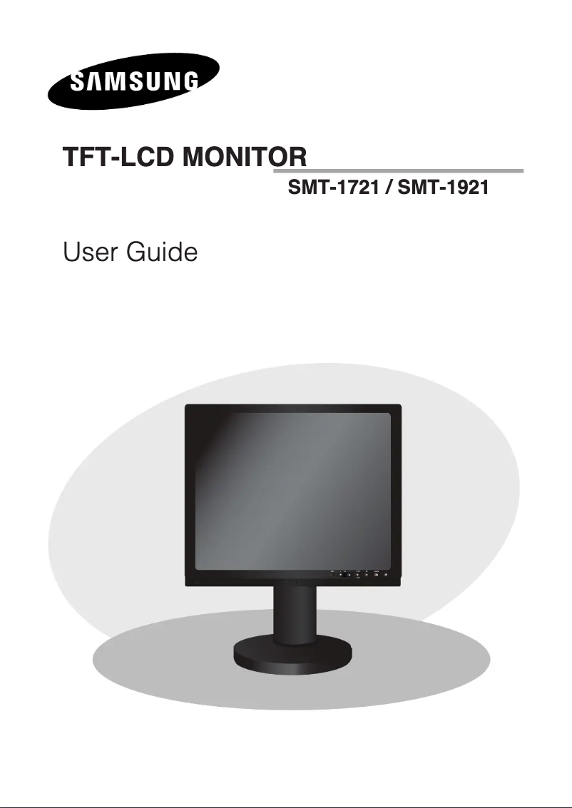 Page 1 de la notice Manuel utilisateur Samsung SMT-1721