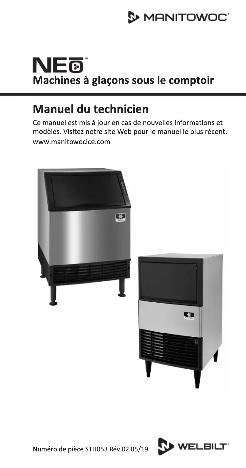 Página 1 del manual Manual de usuario Manitowoc NEO 310