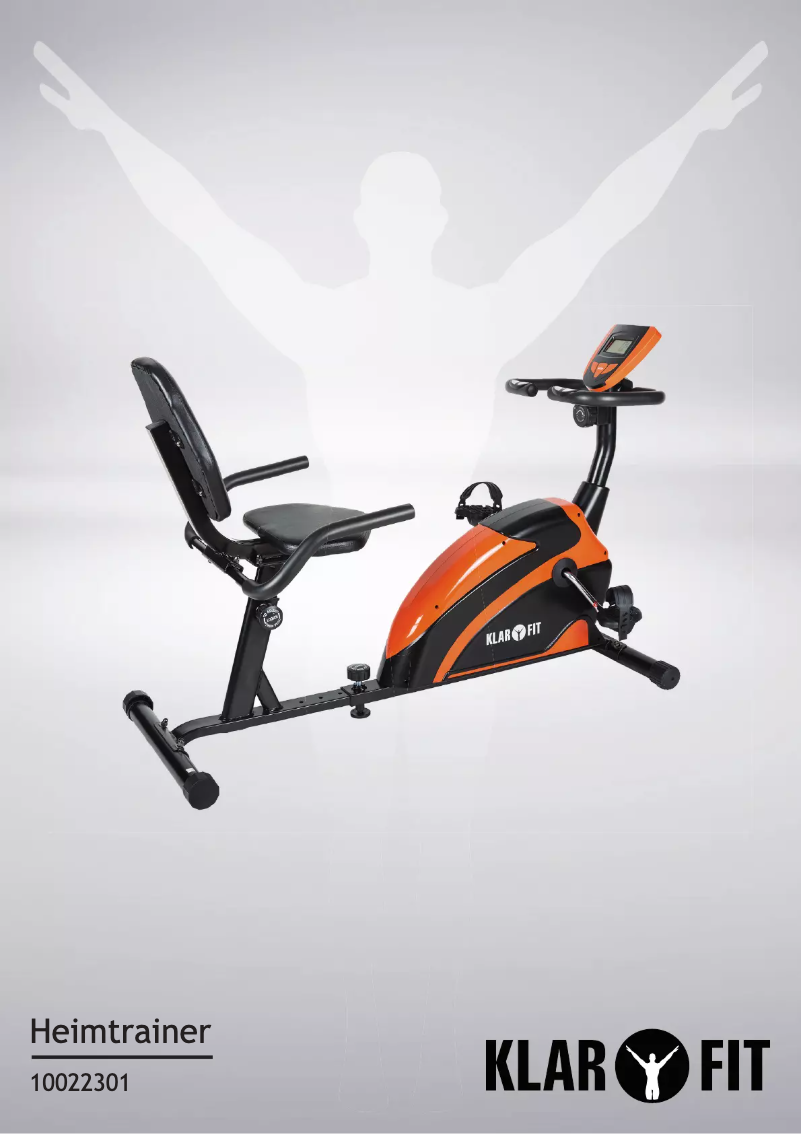 Image de la première page du manuel de l'appareil Recumbent Relaxbike 5G