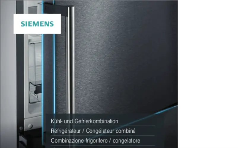 Page n°1 - Manuel utilisateur Siemens KG36N2LEB