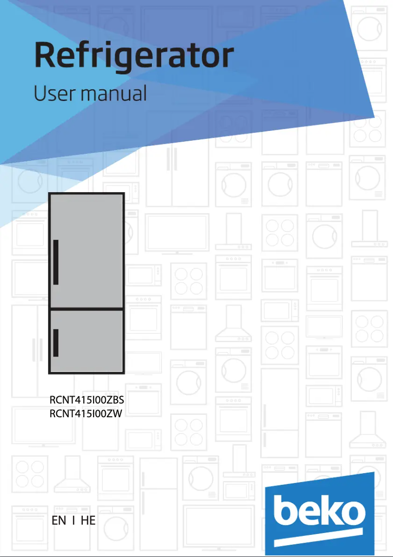 Page n°1 - Manuel utilisateur Beko RCNT415I00ZBS