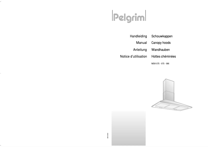 Image de la première page du manuel de l'appareil MSK986