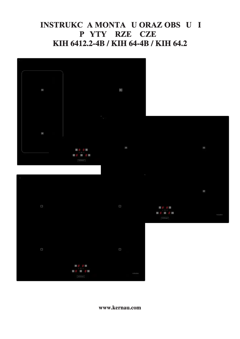 Página 1 del manual Manual de usuario Kernau KIH 64.2