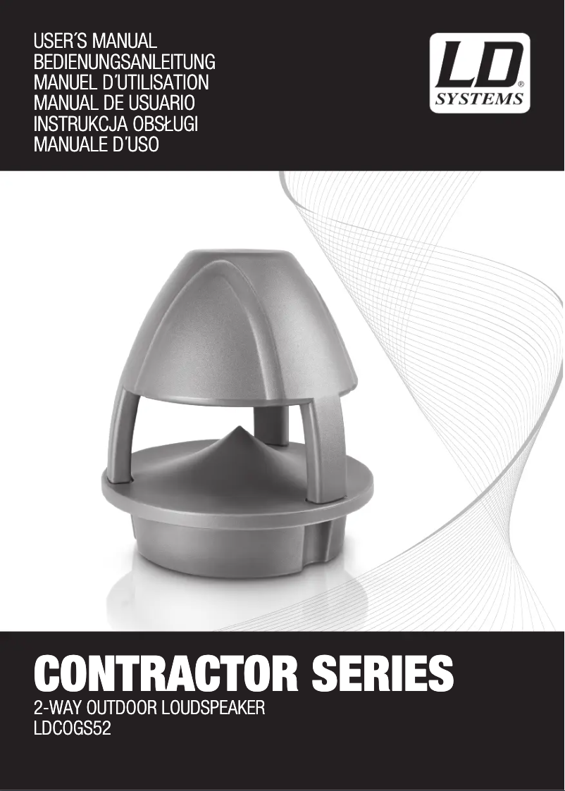 Image de la première page du manuel de l'appareil COGS 52