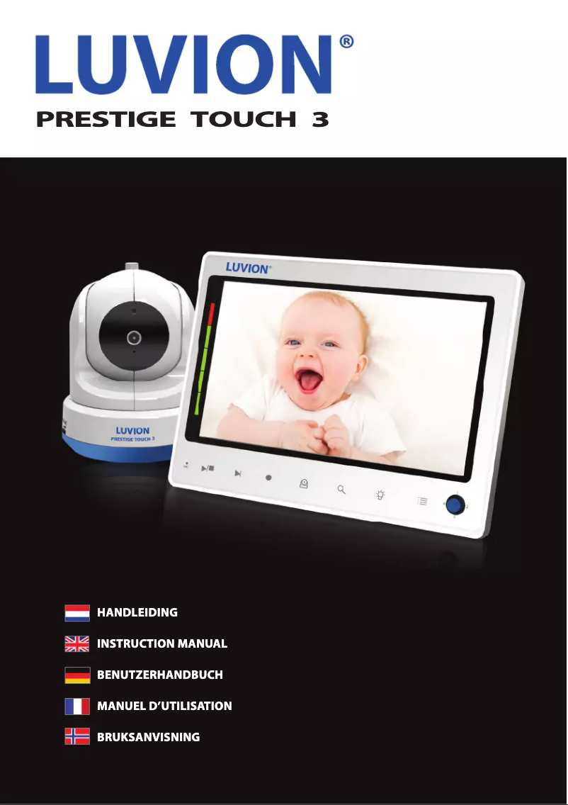 Image de la première page du manuel de l'appareil Prestige Touch 3