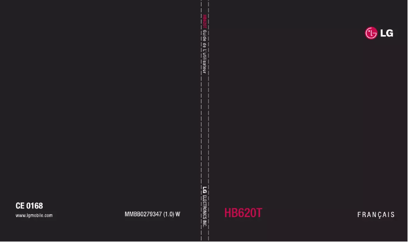Page n°1 - Manuel utilisateur LG HB620T