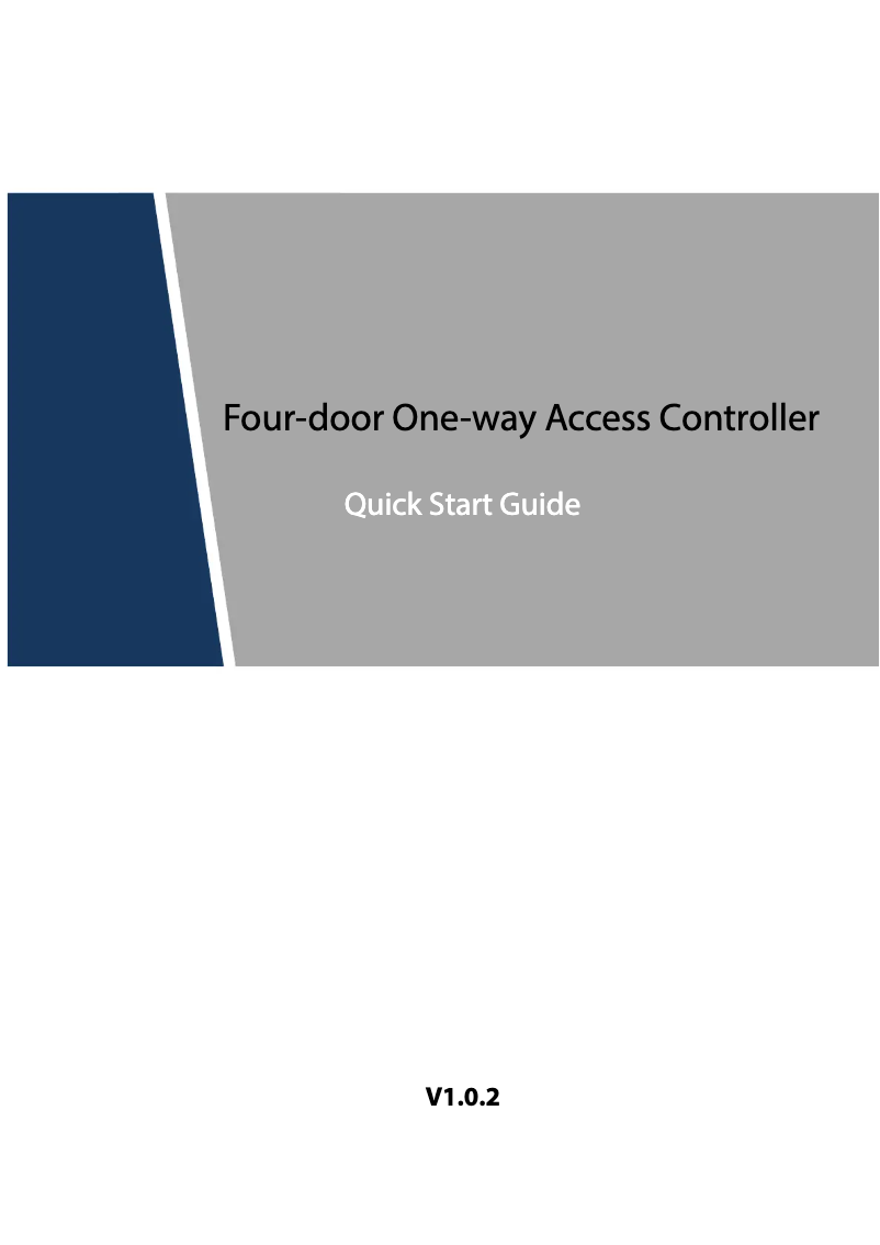 Page 1 de la notice Guide de démarrage rapide Dahua Technology ASC1204C-S