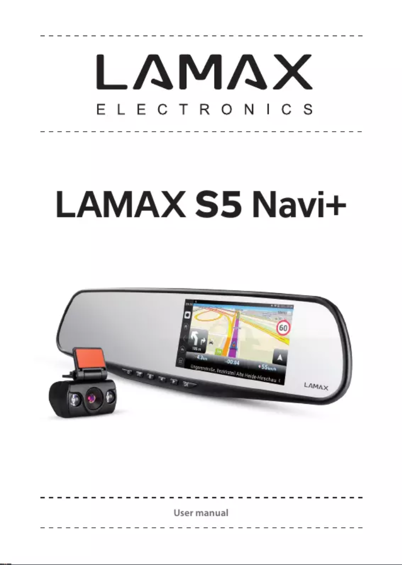 Imagen de la primera página del manual del dispositivo S5 Navi+