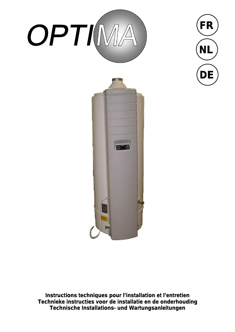 Image de la première page du manuel de l'appareil Optima 16