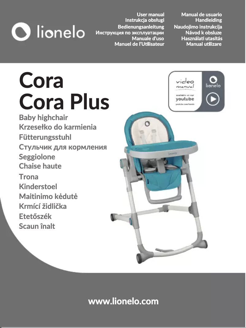 Image de la première page du manuel de l'appareil Cora