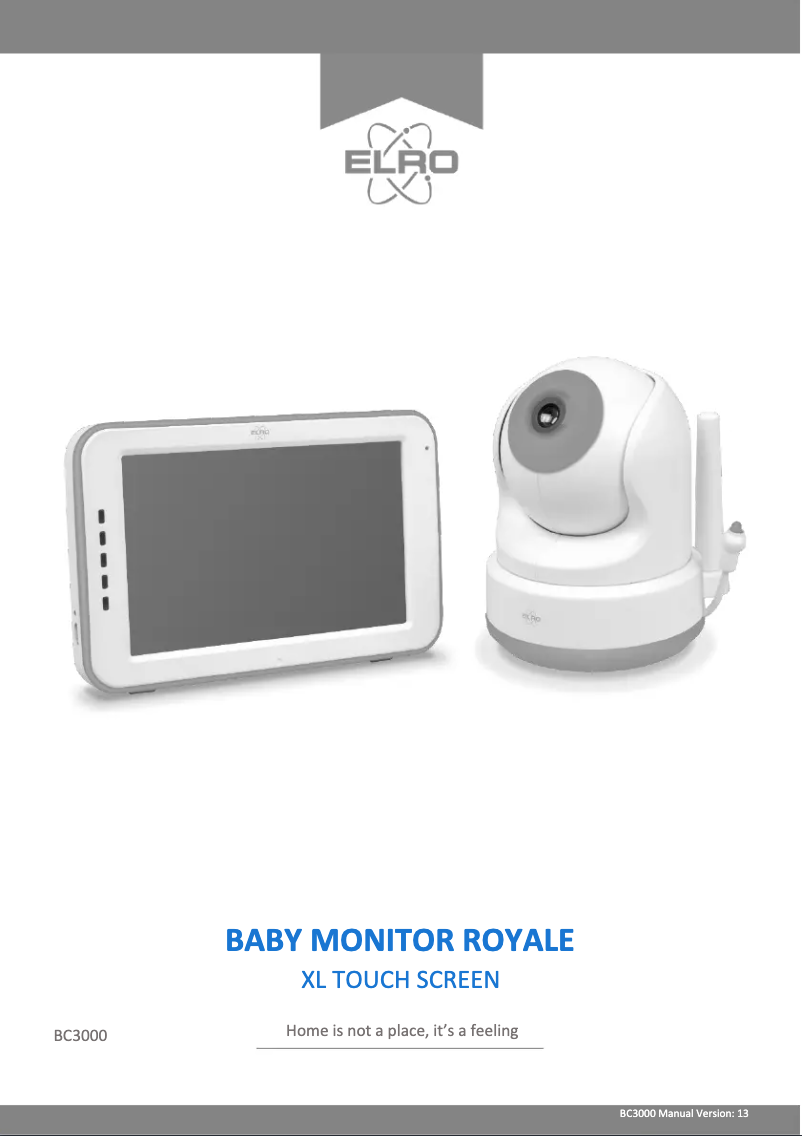 Image de la première page du manuel de l'appareil BC3000