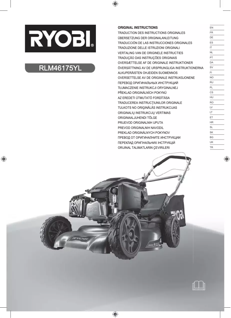 Image de la première page du manuel de l'appareil RLM46175YL