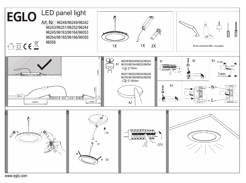 Image de la première page du manuel de l'appareil Batholino Fueva 1