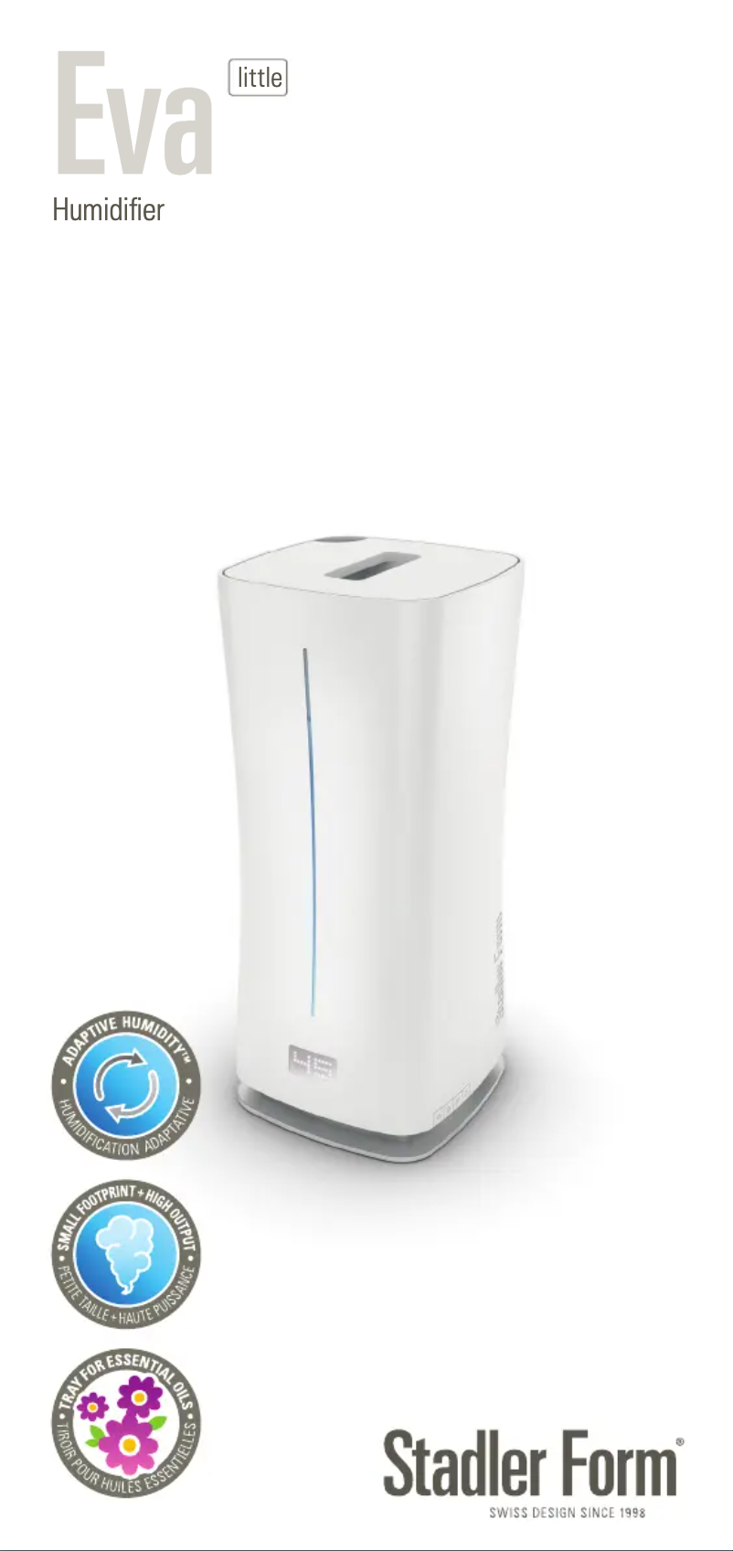 Página 1 del manual Ficha técnica Stadler Form Eva Little