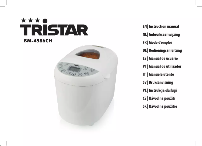 Page 1 de la notice Manuel utilisateur TriStar BM-4586CH