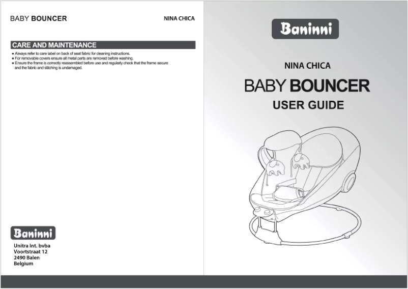 Página 1 del manual Manual de usuario Baninni Relax Nina Chica