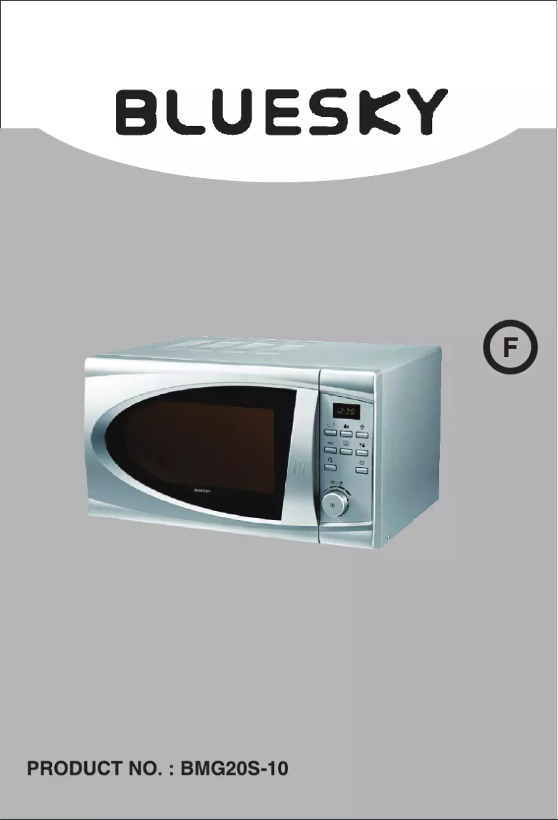 Page 1 de la notice Manuel utilisateur Bluesky BMG 20S-10