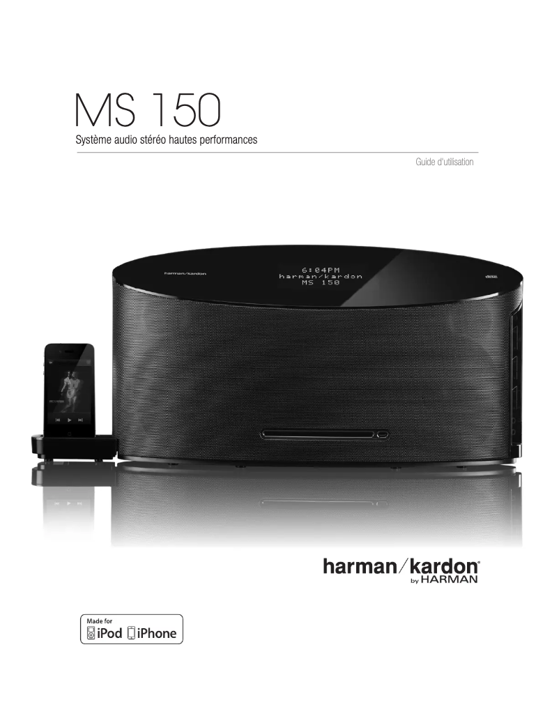 Page n°1 - Manuel utilisateur Harman Kardon MS 150/230