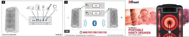 Image de la première page du manuel de l'appareil Klubb MX GO