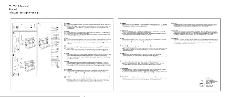 Page 1 de la notice Manuel utilisateur Ernesto IAN 069165