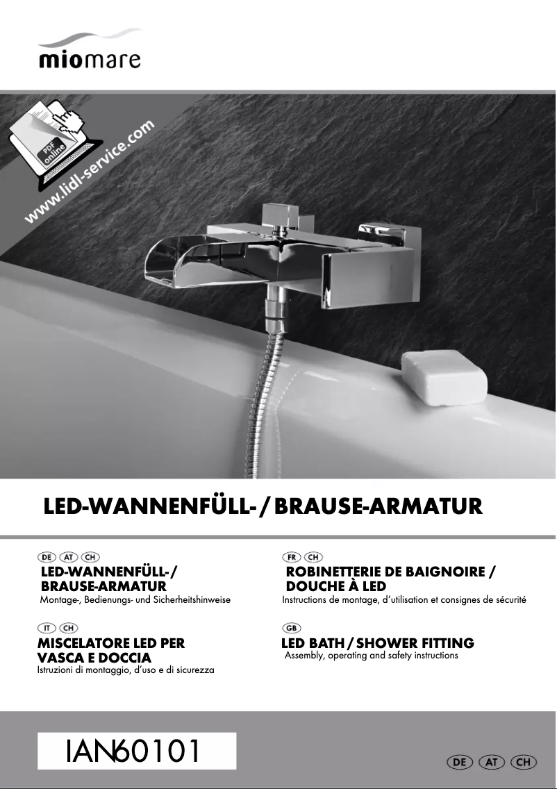 Page n°1 - Manuel utilisateur Miomare IAN 91066