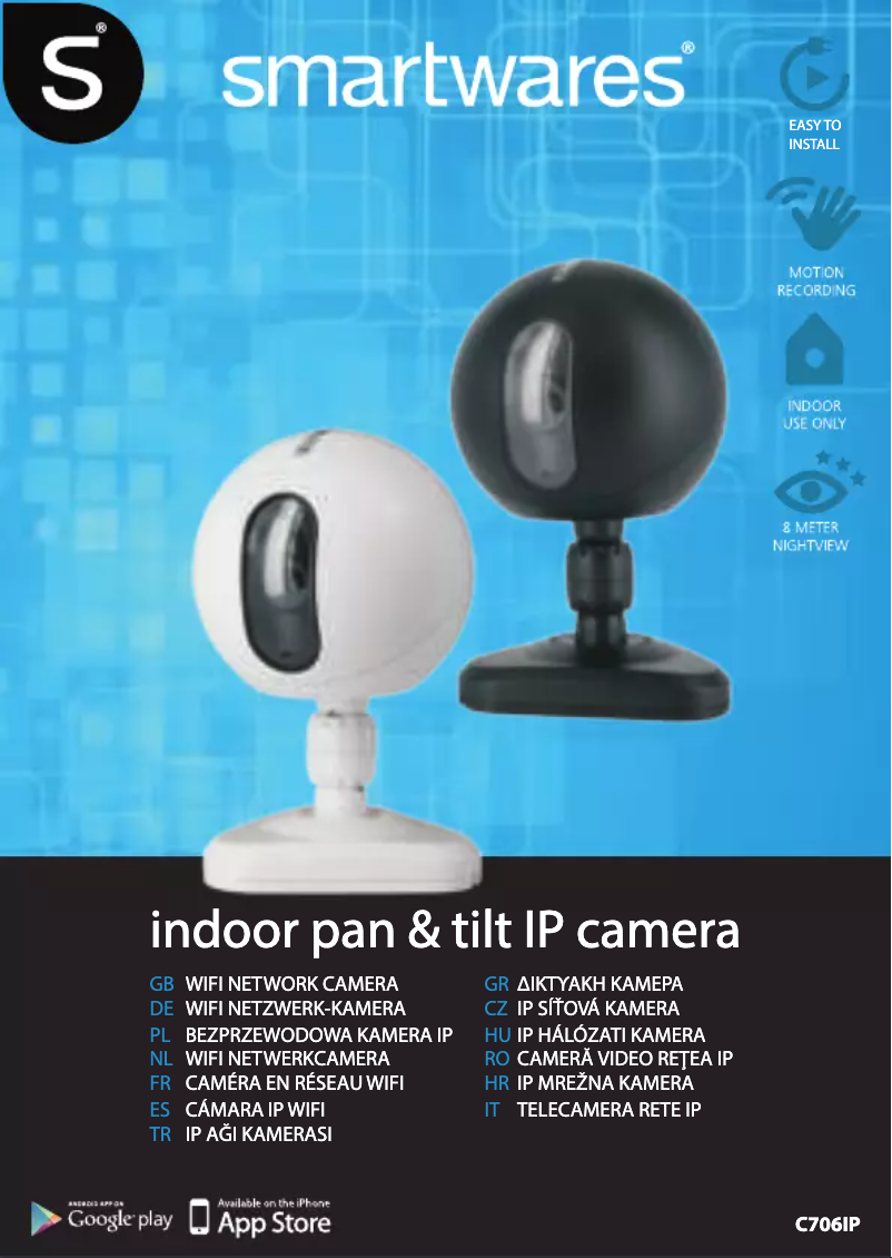 Image de la première page du manuel de l'appareil C706IP