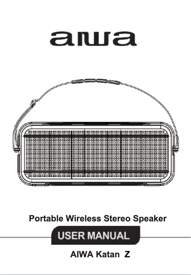 Imagen de la primera página del manual del dispositivo Katan Z MI-X90