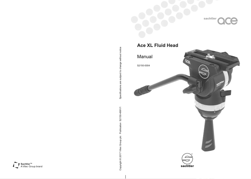 Image de la première page du manuel de l'appareil Ace XL